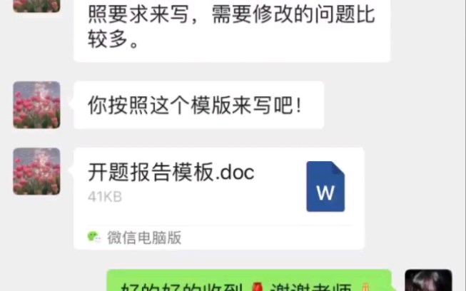 开题报告不会写,导师直接给了模板让我照着抄!哔哩哔哩bilibili