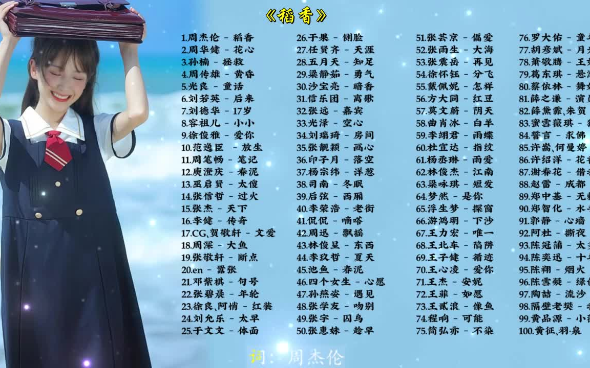 [图]【一人一首成名曲】精选百首好歌 每一首都耳熟能详