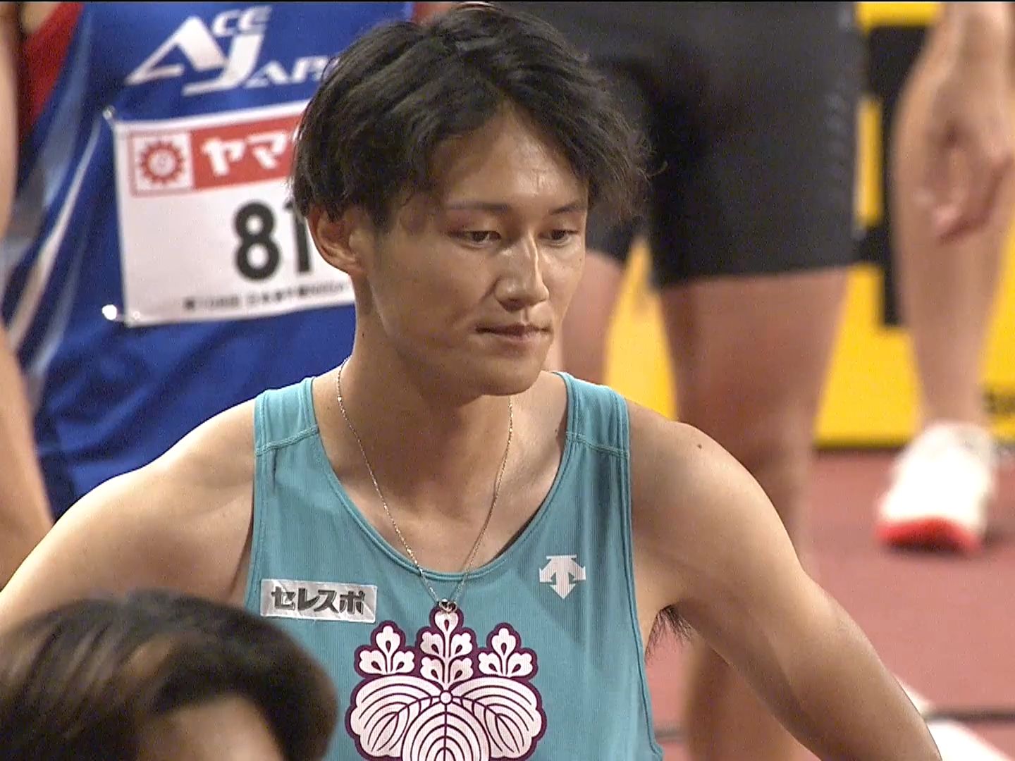 2024日本田径锦标赛,男子200m预赛 2组 剃泽飞羽