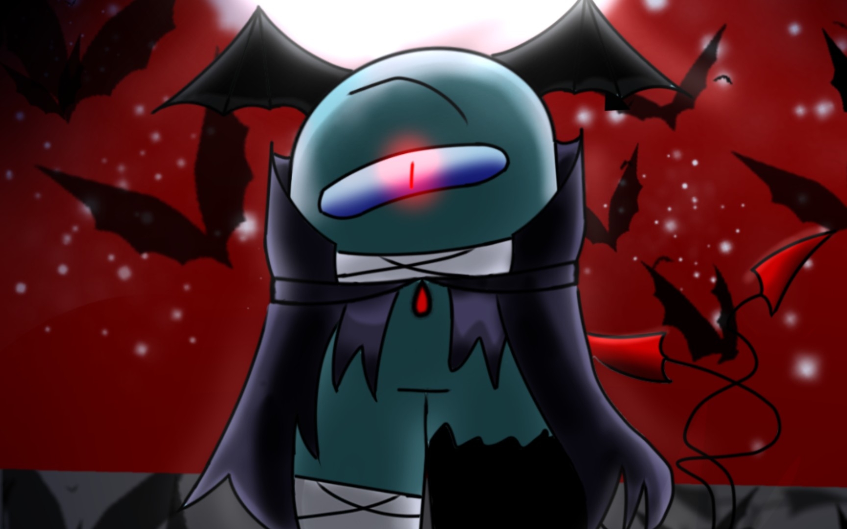 among us/无偿赠图 oc(水视频)