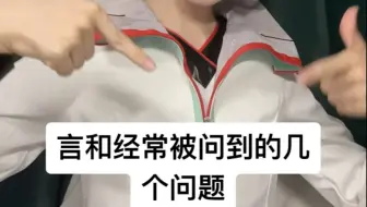 言和经常被问到的几个问题（？）