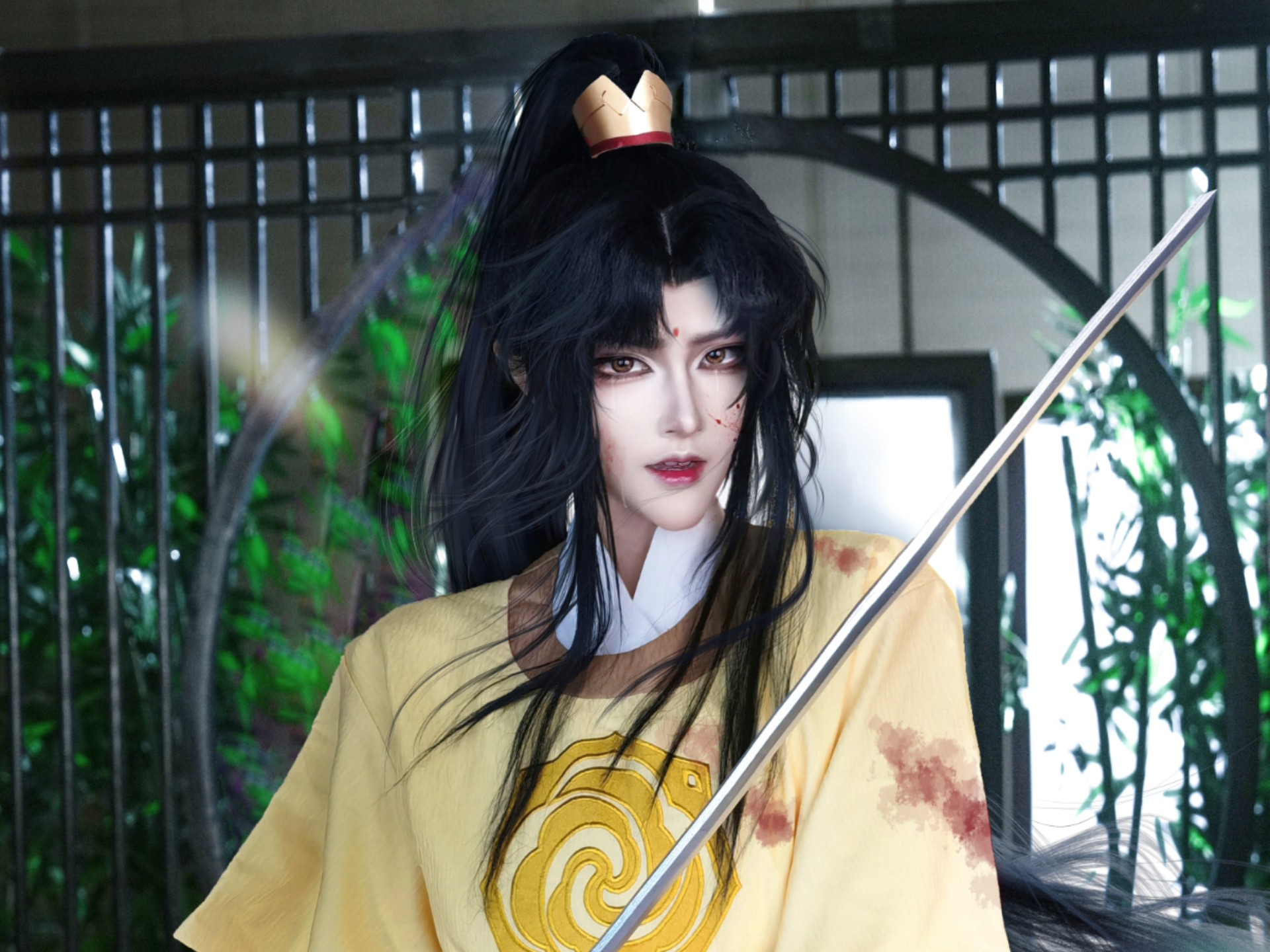 “这是我爹的剑,我不放!”【泽光君|《魔道祖师》金凌cos】-泽光君-泽光君-哔哩哔哩视频