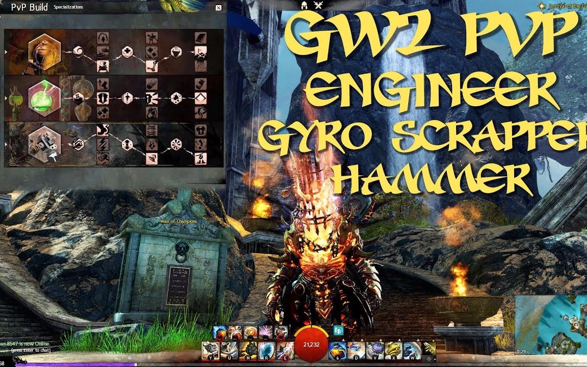 【搬运】PVP大锤工程BD分享和实战(8.18发布) Engineer Gyro Scrapper Hammer  Ranked Arena哔哩哔哩bilibili