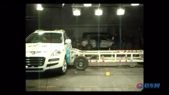 耗油之王 纳智捷大7 SUV C-NCAP碰撞测试