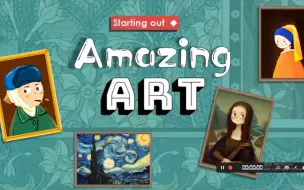 Tải video: 新外研高中英语原创课件必修三第四单元第一课时视听课 Amazing Art