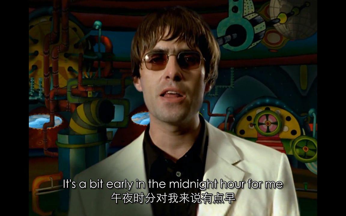 [图]Oasis - All Around the World 中英字幕 高清修复版MV 1080P