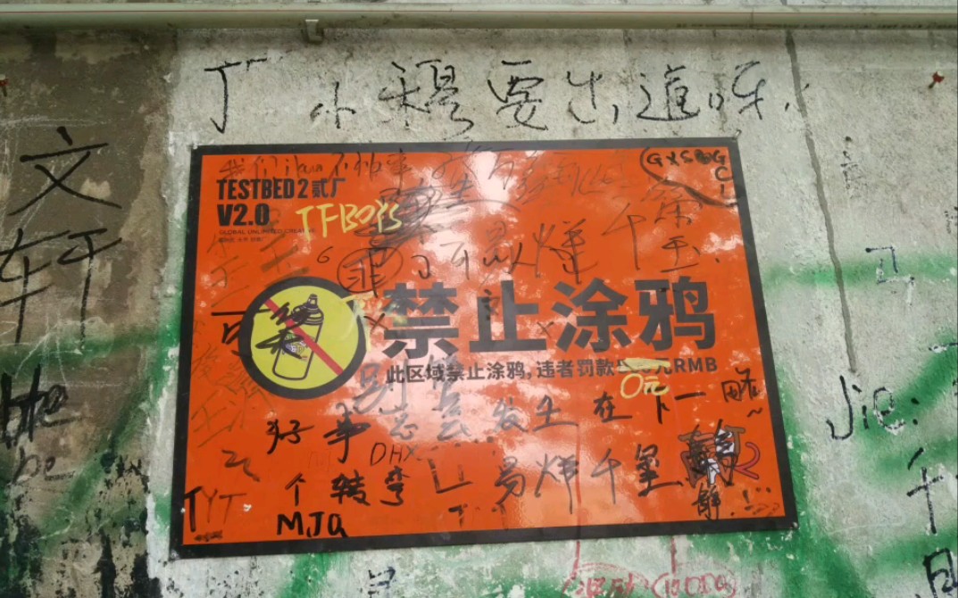 鹅岭二厂涂鸦墙一览,你看见了谁