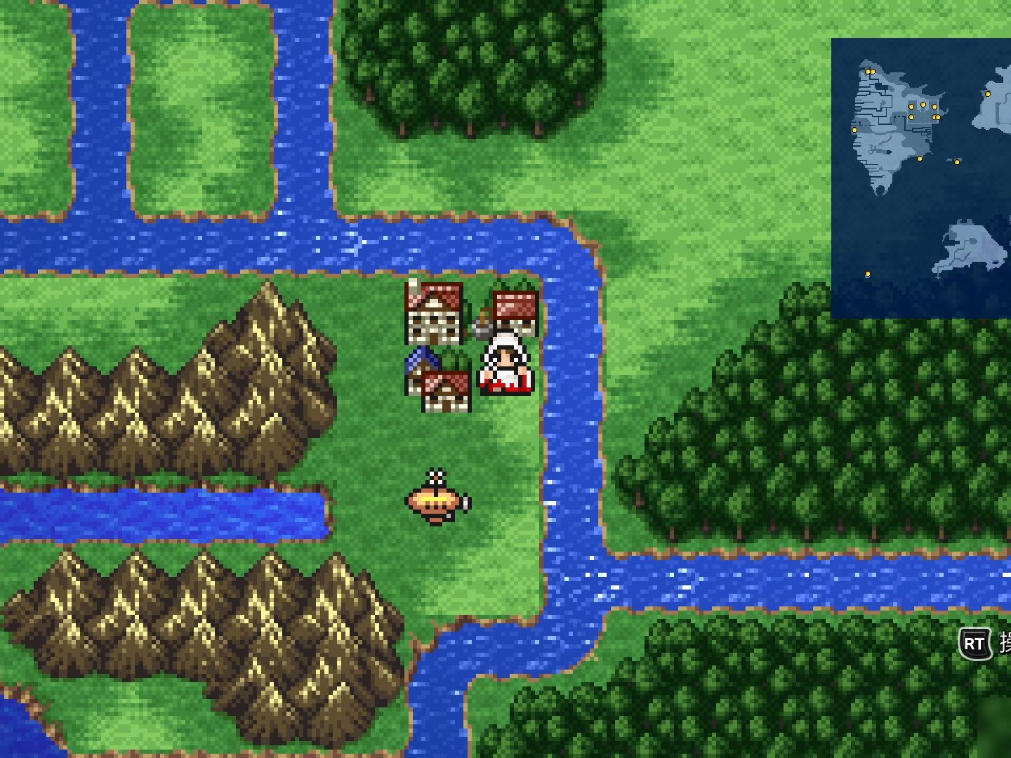 ff3最终幻想3像素重制(海底洞窟)