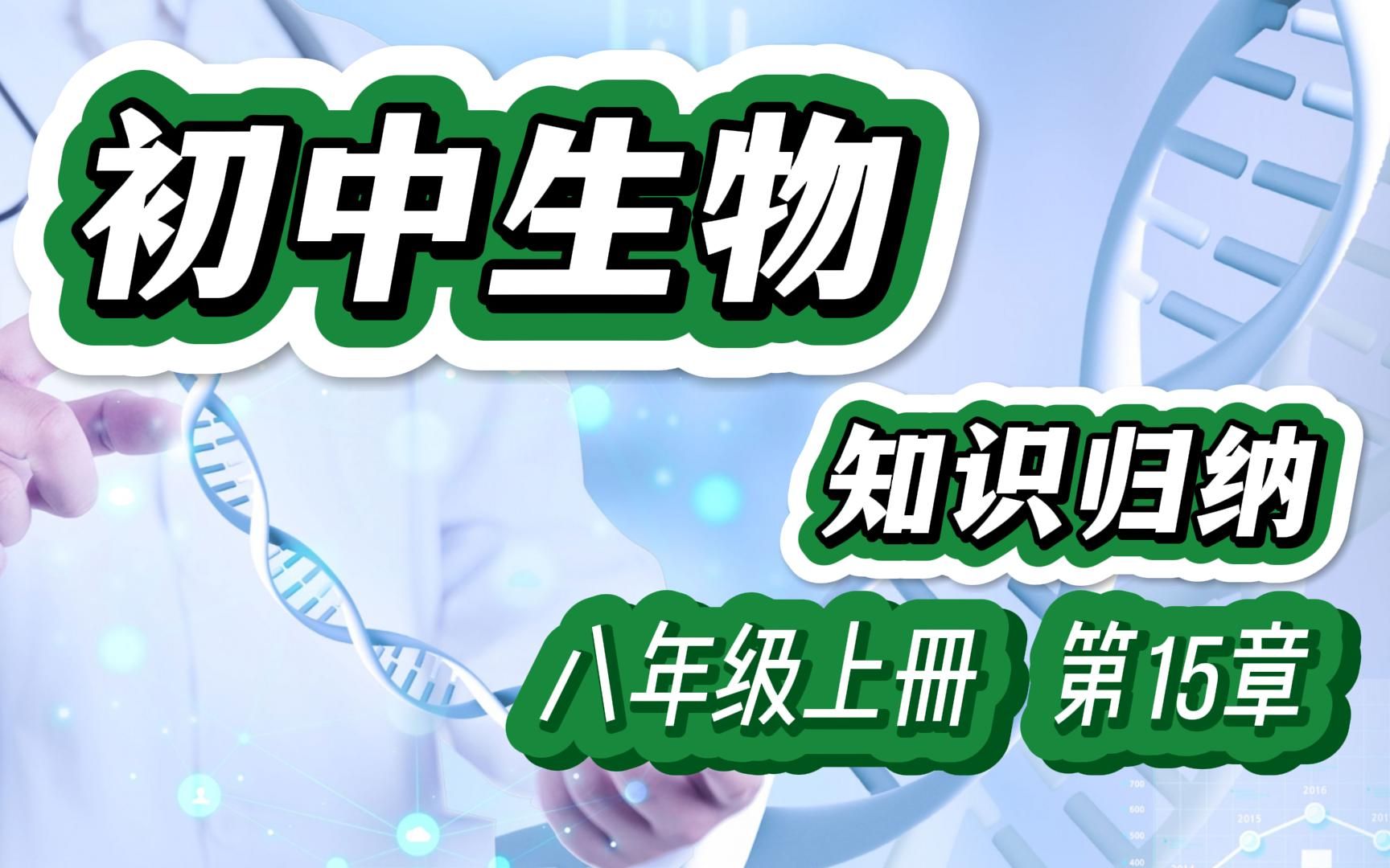 初中生物知识归纳八年级上册第15章动物的运动哔哩哔哩bilibili