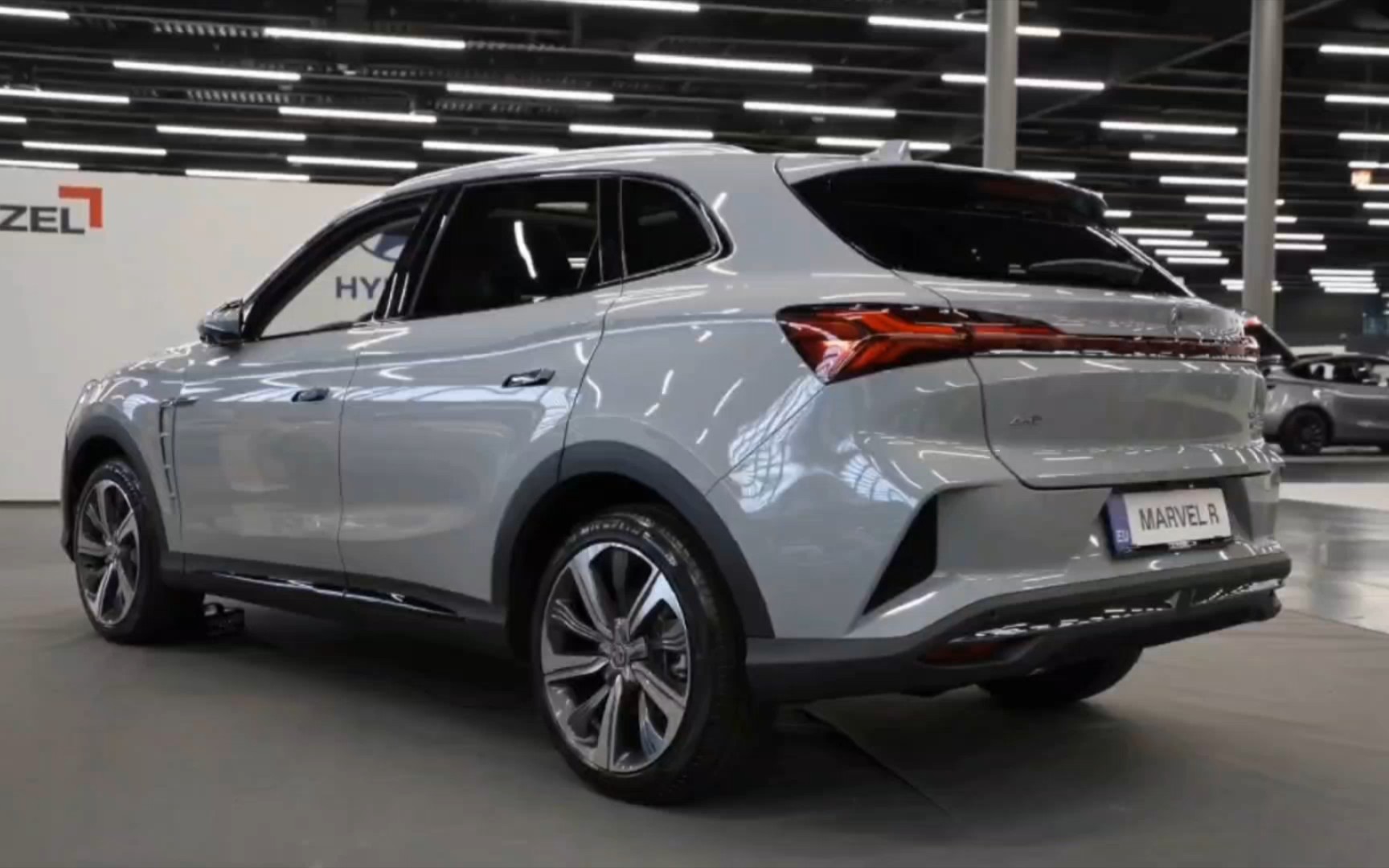 2023款新一代名爵mg marvel r亮相,纯电动suv 外观和内饰细节