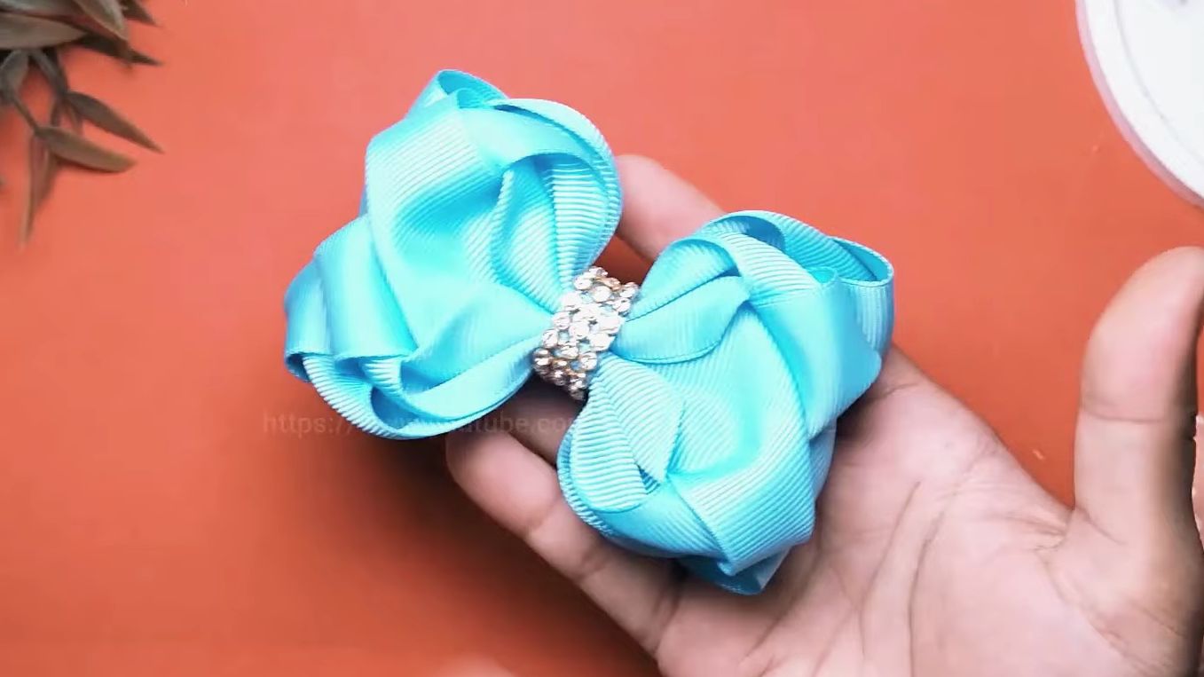 【elysia handmade】蝴蝶结发饰制作教程0364