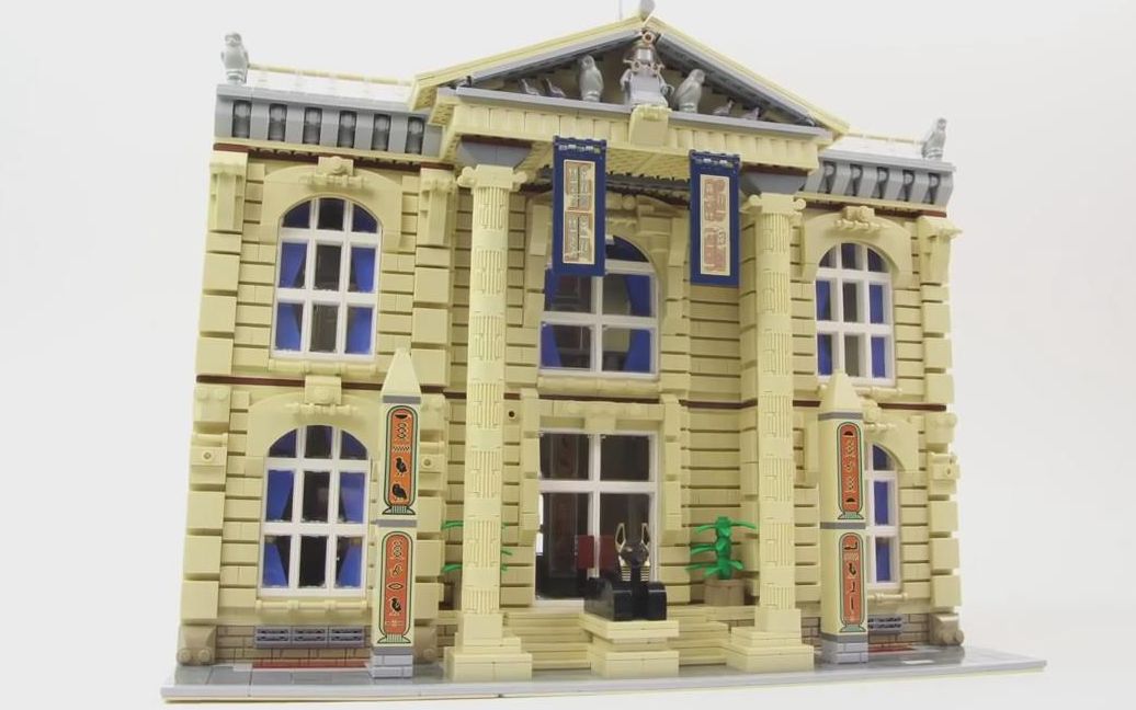 国外大神自制乐高moc---埃及博物馆