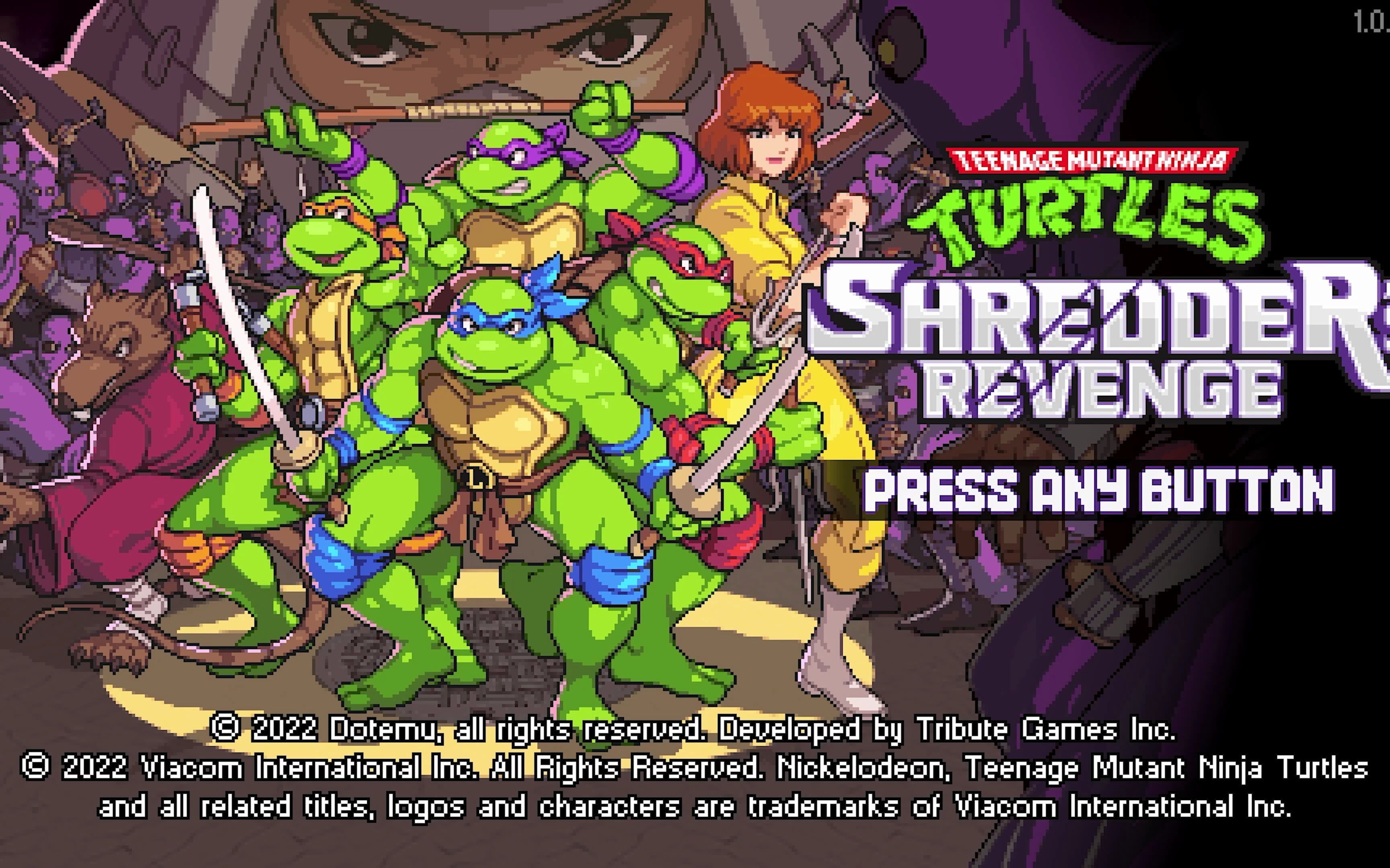 pc忍者神龟施耐德的复仇游戏流程01