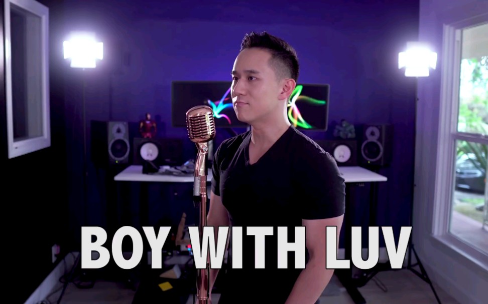 boy with luv- bts ft. halsey| jason chen cover_哔哩哔哩_bilibili