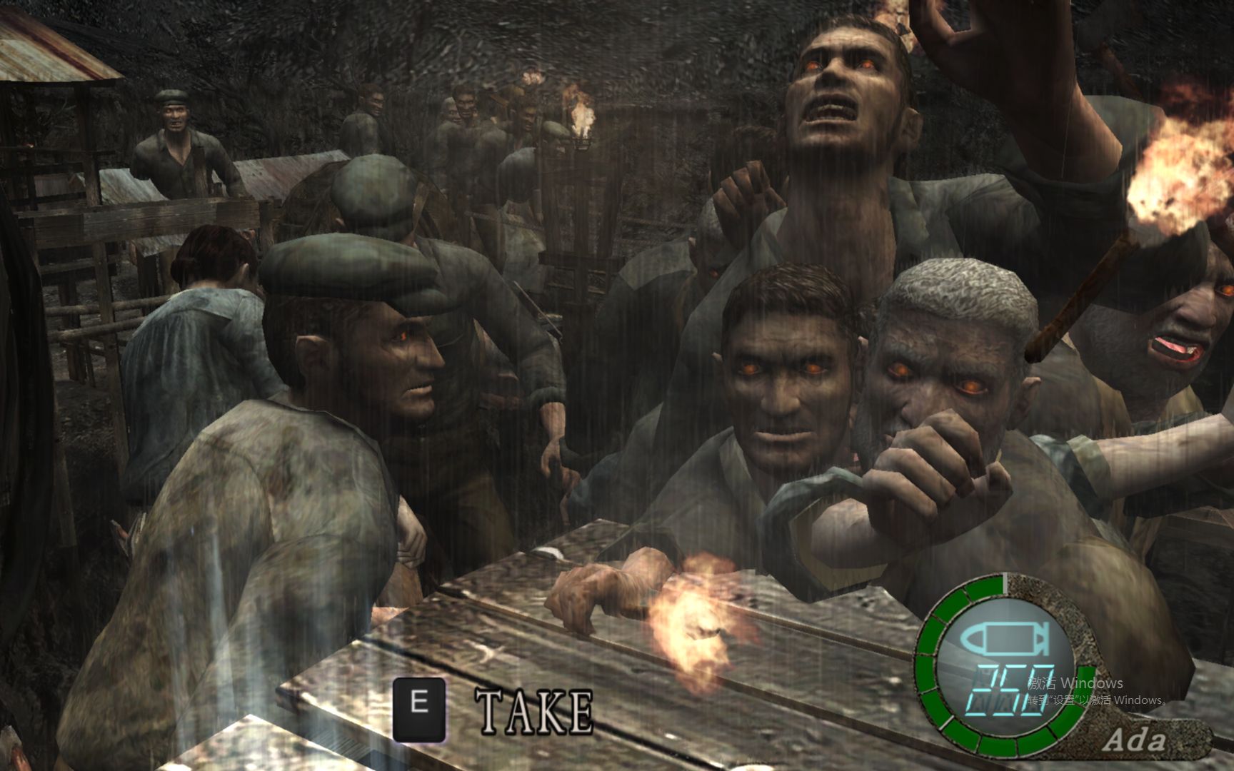 生化危机4之进击的巨人村民