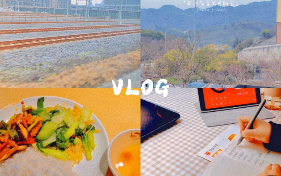 【读研Vlog】寒假结束返校了|一路欣赏风景,拥挤的地铁,动漫般的天空|想念食堂的饭|自习室学习|坚持阅读✨|背单词|练字哔哩哔哩bilibili