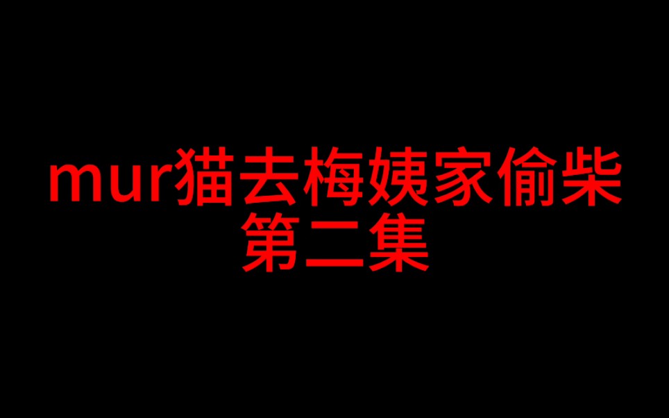 [图]mur猫去梅姨家偷柴 第二集