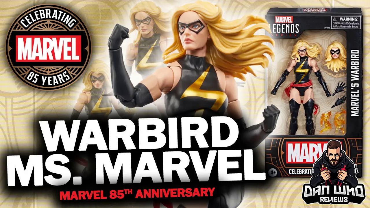 Marvel Legends Warbird 惊奇队长 卡罗尔ⷮŠ丹弗斯 85 Years Anniversary (Target Exc哔哩哔哩bilibili