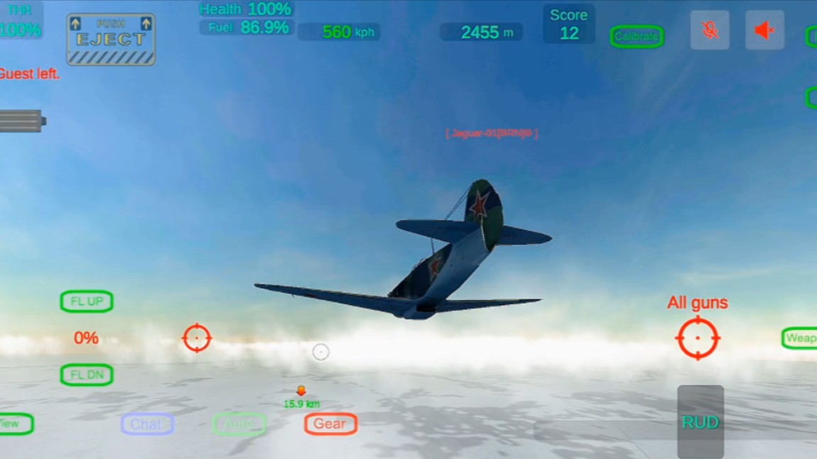 雅克9和bf109图片