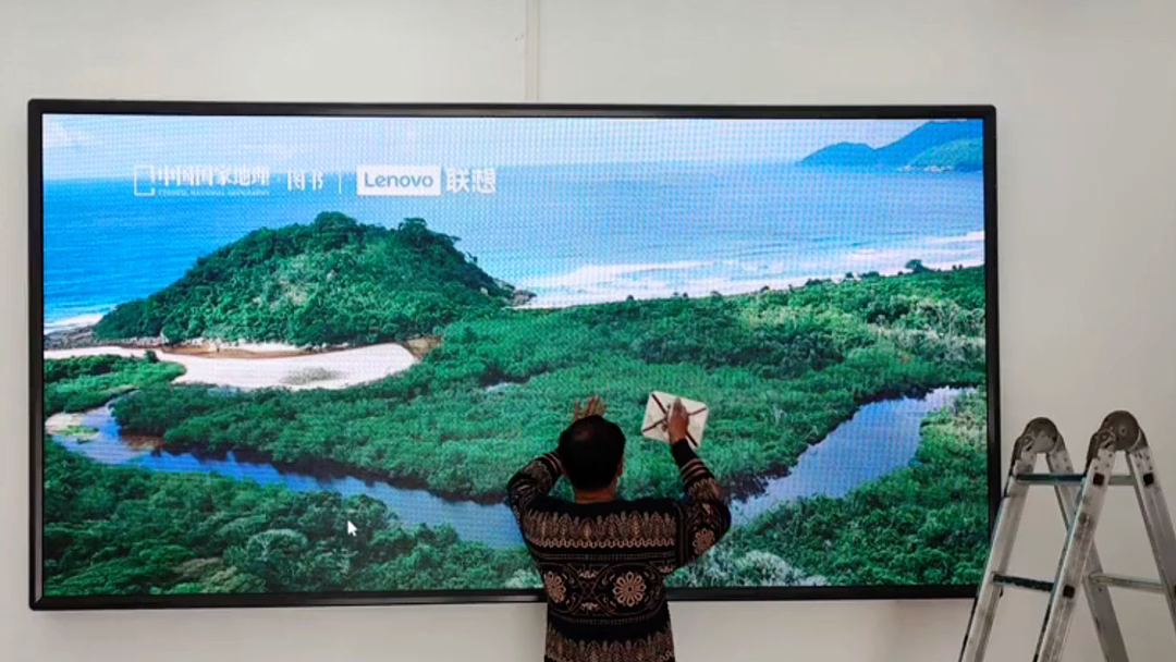 led显示屏安装工程案例分享,长沙led显示屏定制厂家效果图 #长沙led