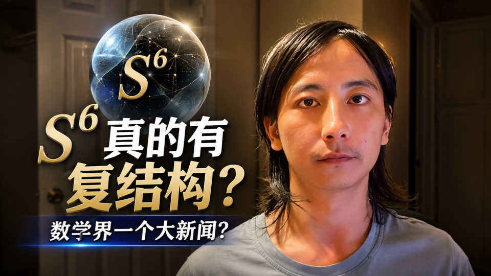 Claude + 人类解决经典数学猜想？S^6真的有复结构？