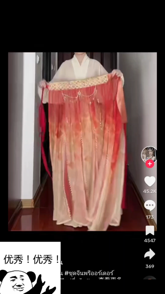《tiktok》看国内古装博主变装——在外网的评论 - 视频下载 Video Downloader