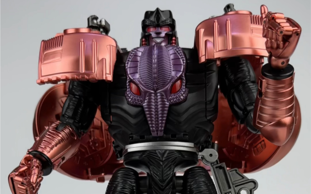 名场面先生!ta金属变体二代霸王龙!