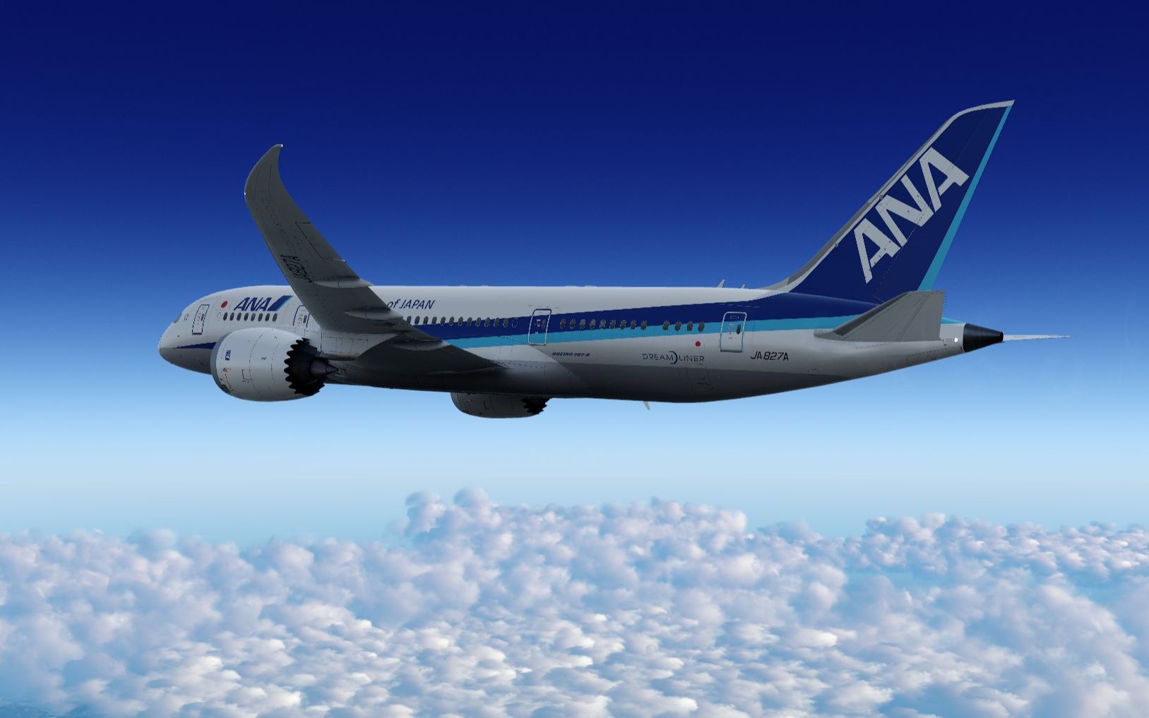 [prepar3d]ana 787落地羽田(rjtt)34r