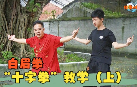 [图]教学片--跟着传承人学习白眉拳（第九课）：白眉拳套路《十字拳》教学讲解（上集）！