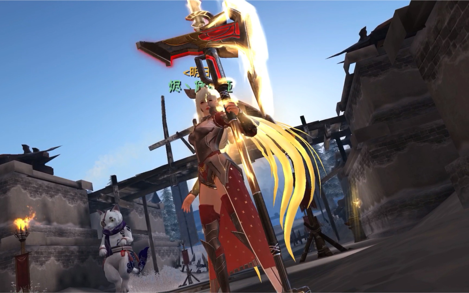 猎魂觉醒 大剑 天国礼装 大家好 我是金色闪光