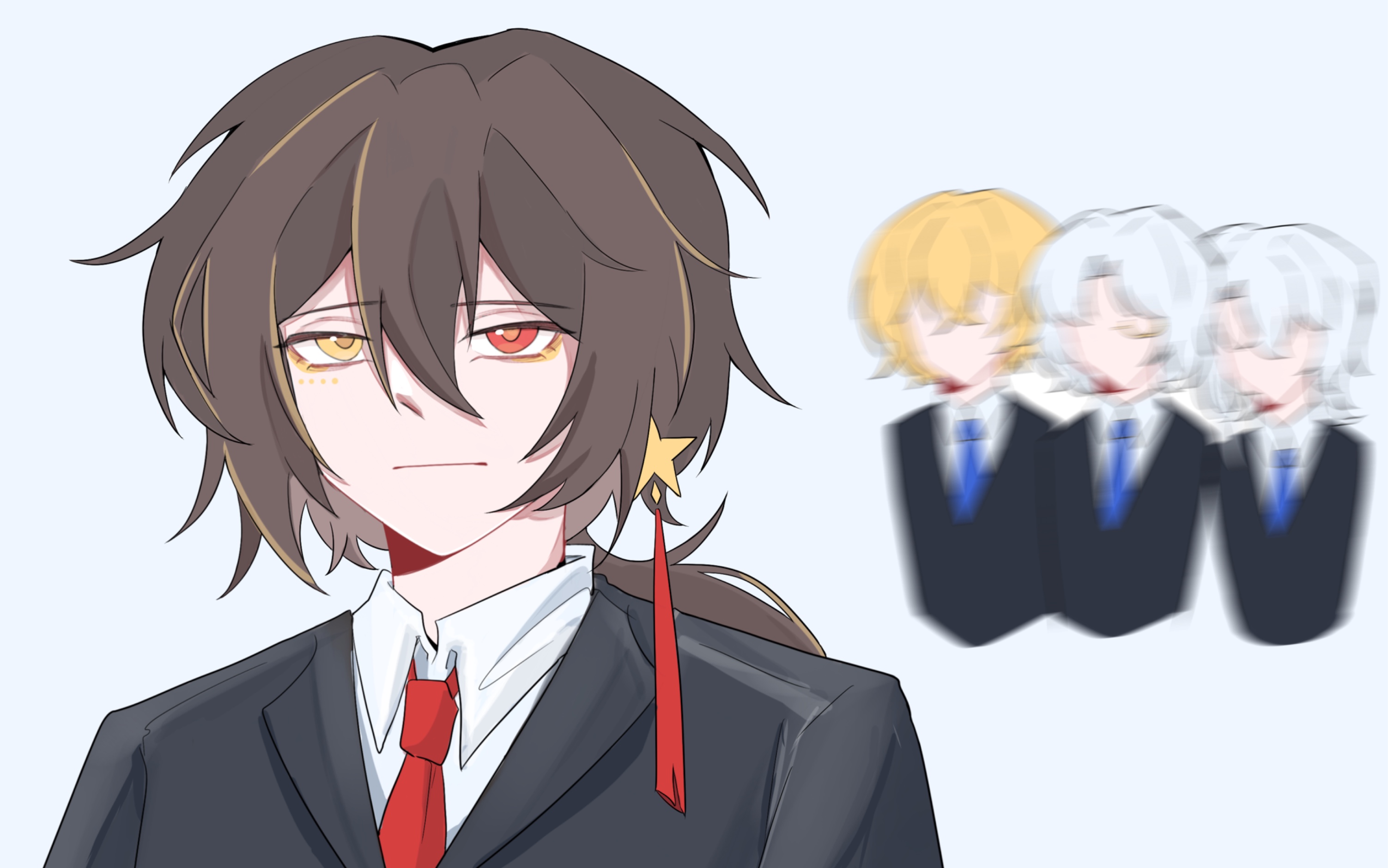 ch那兔同人手书倔强