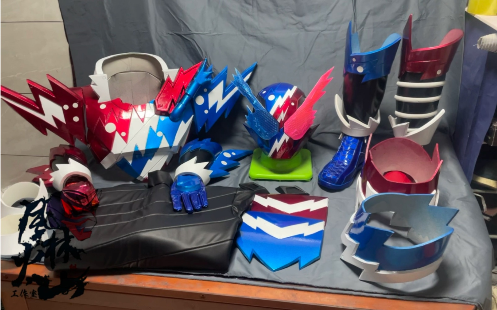 假面骑士build 气泡兔子坦克皮套展示_哔哩哔哩_bilibili