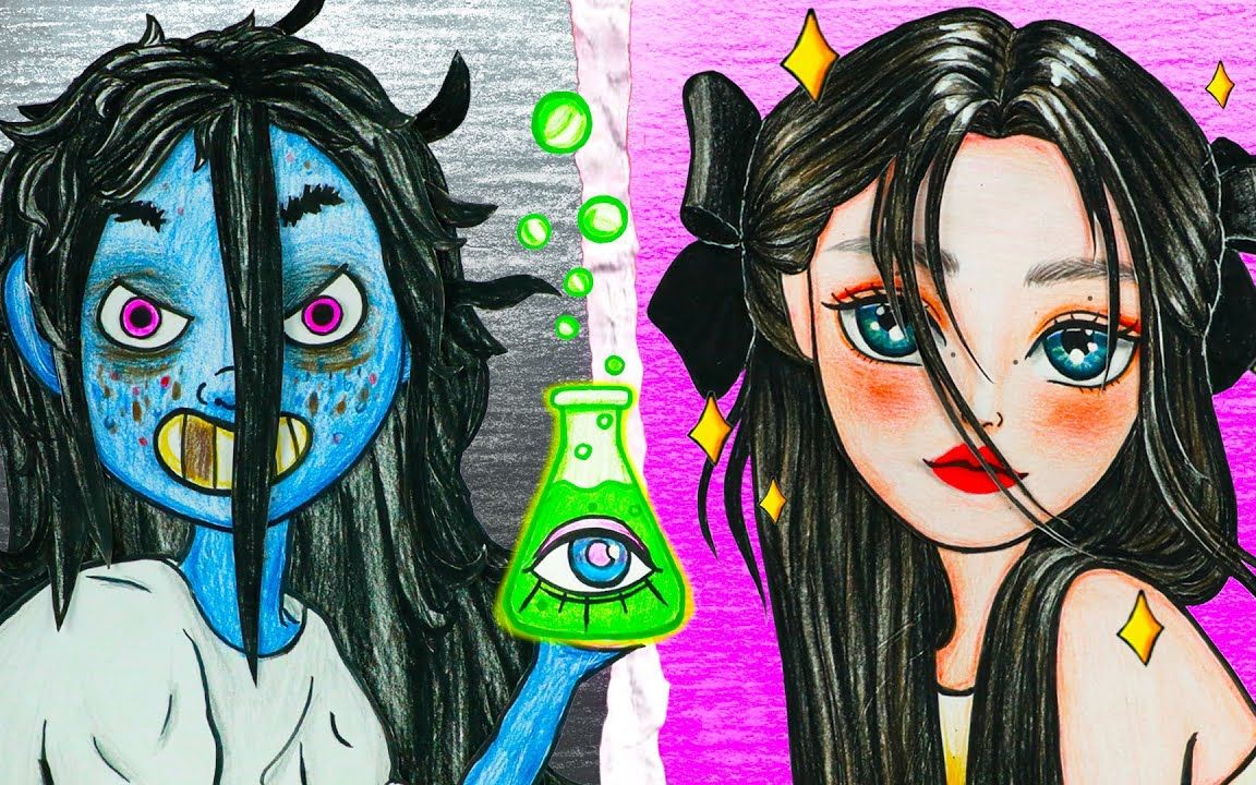 定格动画:失败的化妆术