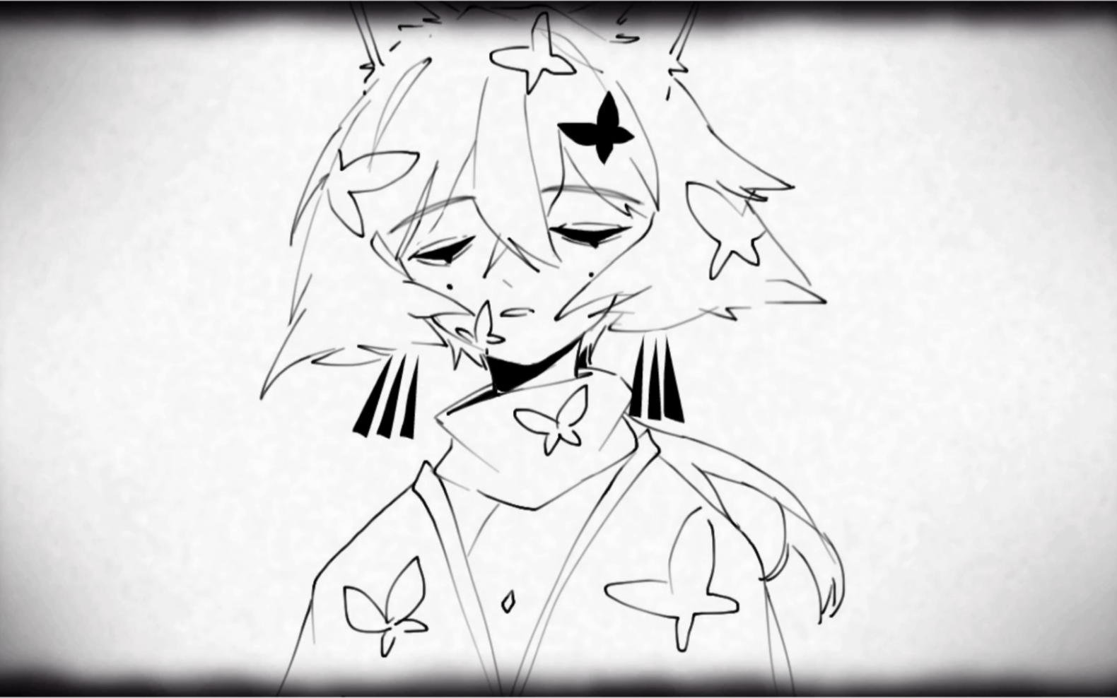 {白菇}光遇私设指绘手书【剧情向】微刀