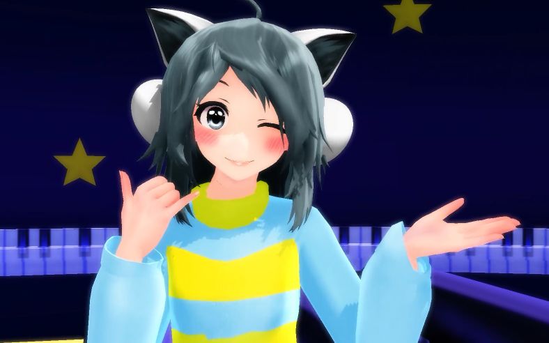 【undertale mmd】努力打造一只会撩人的提米!