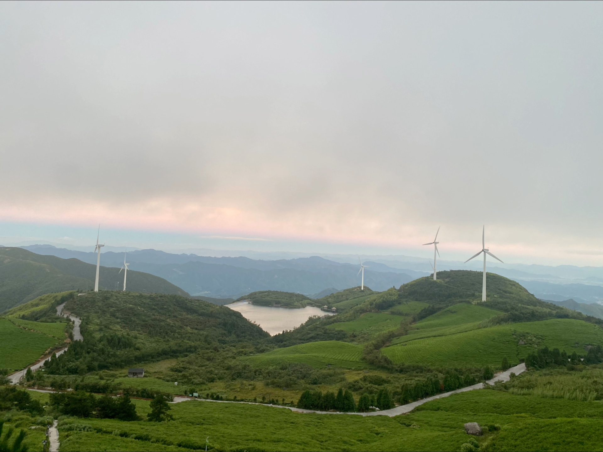 东白山日出照片图片