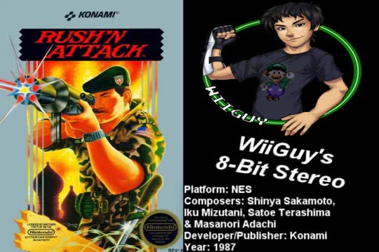 [图]FC 绿色兵团 OST Rush n Attack NES Soundtrack - 8BitStereo