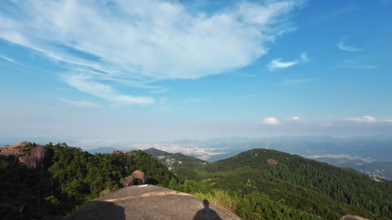 l的航拍日记-浙江省温州市玉苍山第一人称视角