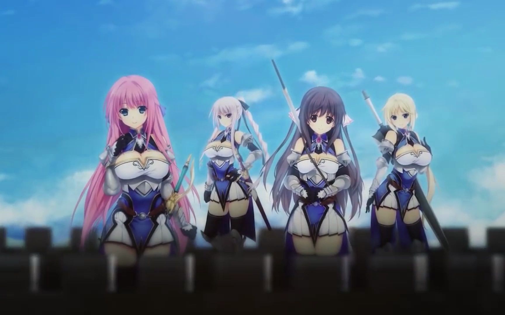 【galgame】圣骑士melty☆lovers op【1080p/60fps】_单机游戏热门