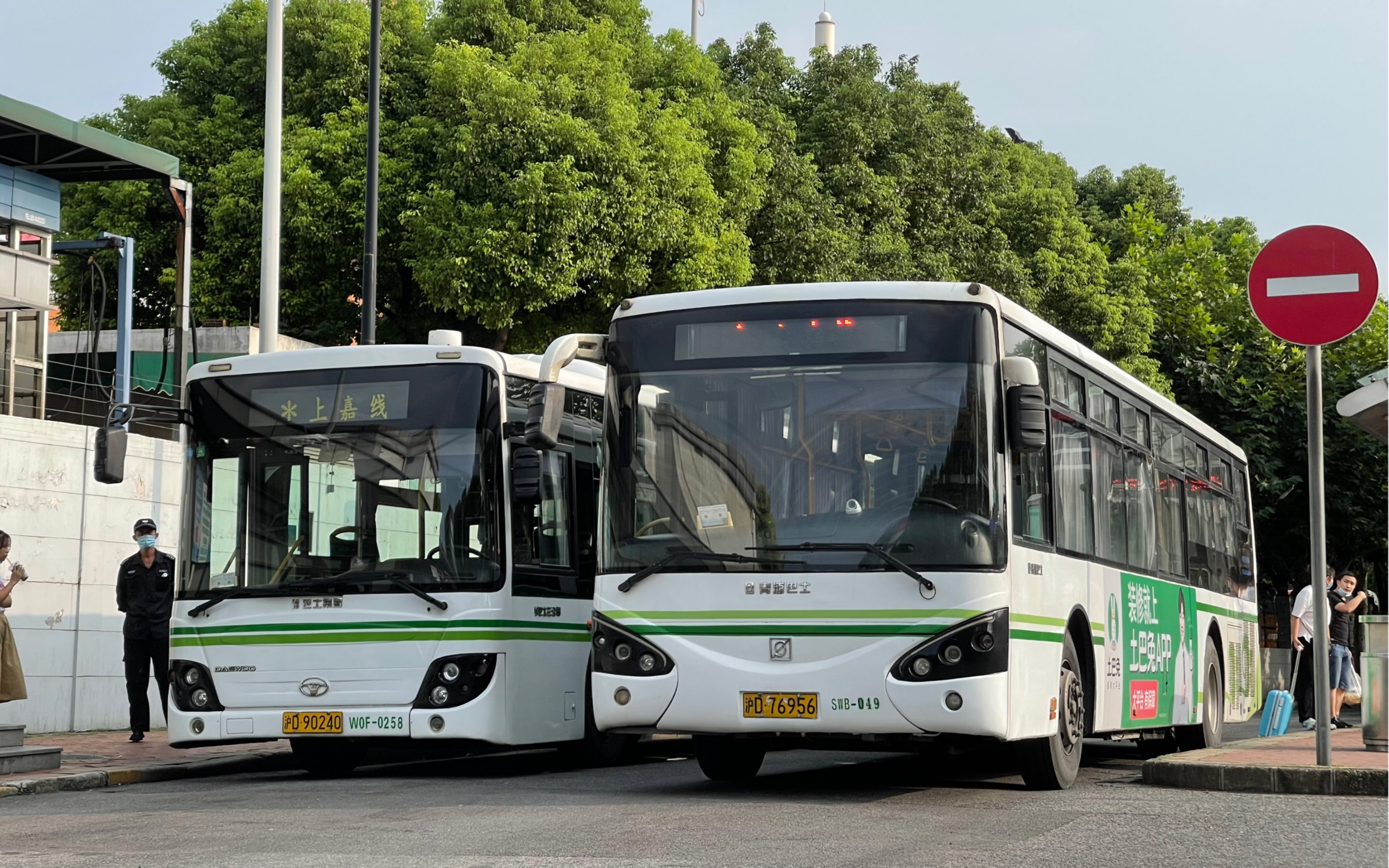 即将报废上海公交上青线swb6117hg4运行随拍合集