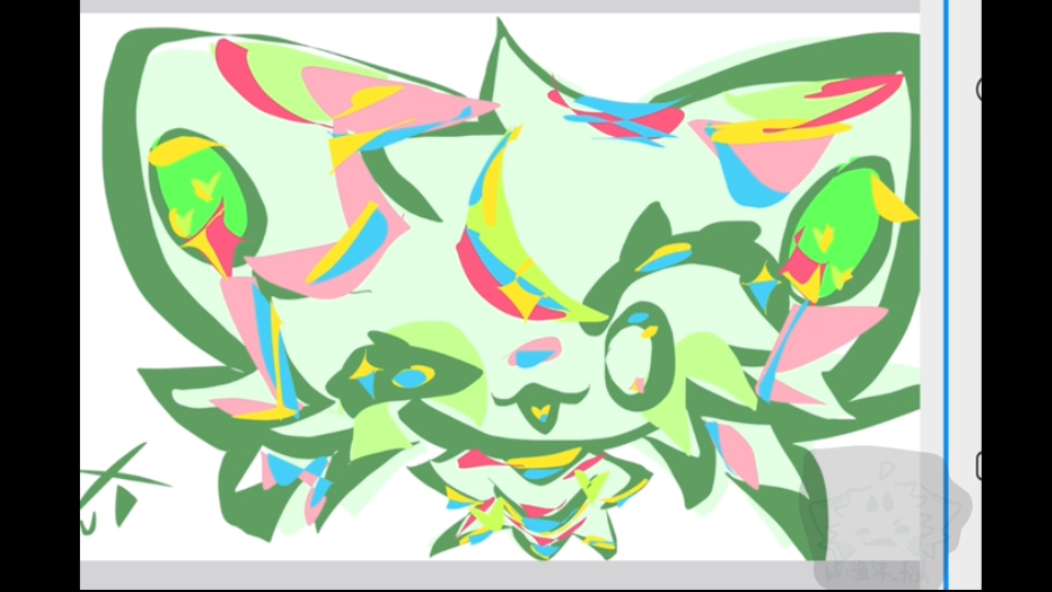 虽然但是柳叶笔真的很好玩啊喂(来自procreate人的羡慕>:p