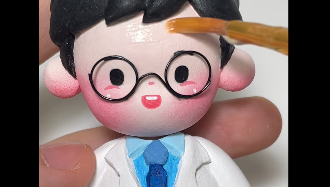 【自制礼物】石塑粘土 | 医生礼物