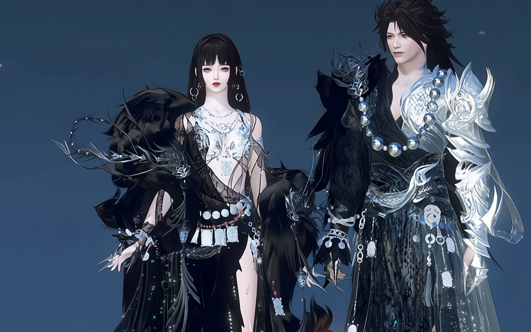 逆水寒手游!孔雀时装终于还是来了!