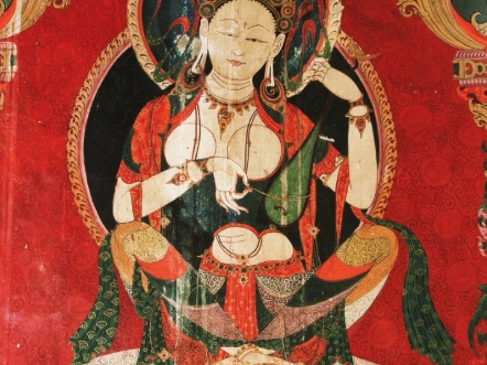 西藏阿里托林寺壁画之~佛像及喇嘛