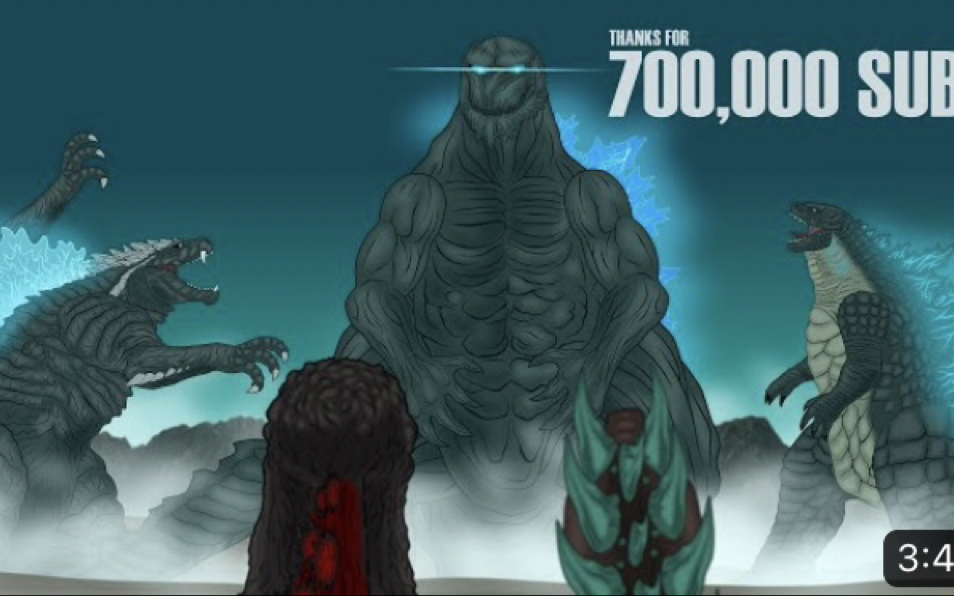 Godzilla Earth Vs Godzillas (行星哥斯拉Vs哥斯拉们)哔哩哔哩bilibili