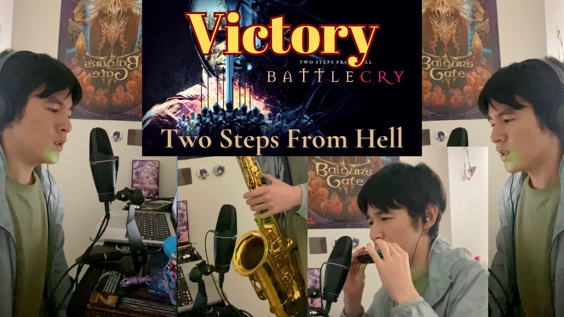 [图]一人乐队史诗级复刻Two Steps From Hell —《Victory》