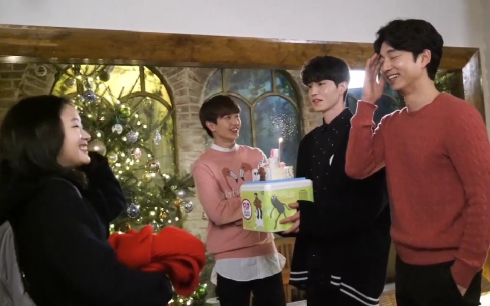 【鬼怪花絮 | 孔刘×金高银×李栋旭×陆星材】恩倬高考结束,"和阿使