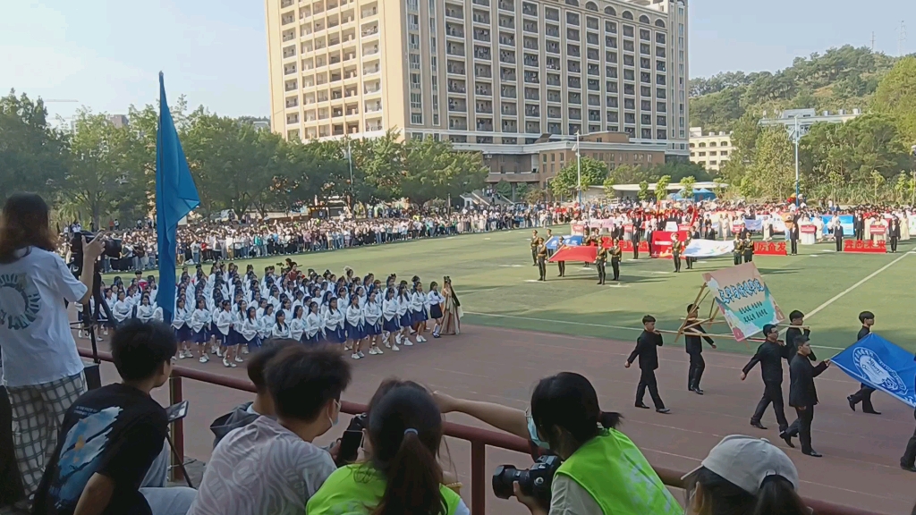 【梧州学院,校运会】嚯,今年文传的开幕式也太赞了吧哔哩哔哩bilibili