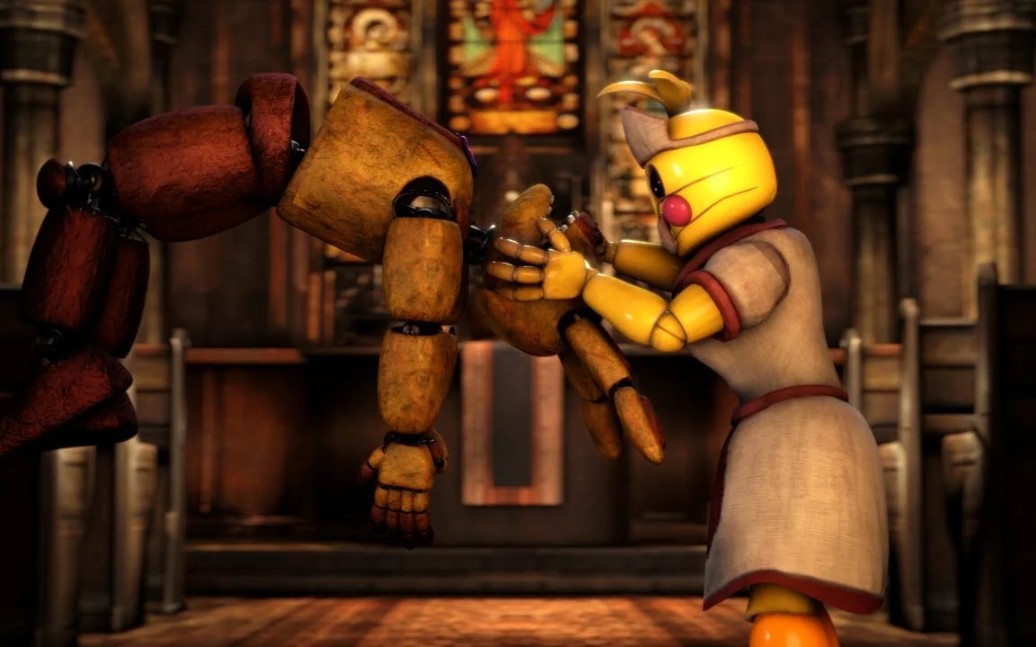 fnaf歌曲动画-monster-skillet(4k)_单机游戏热门视频