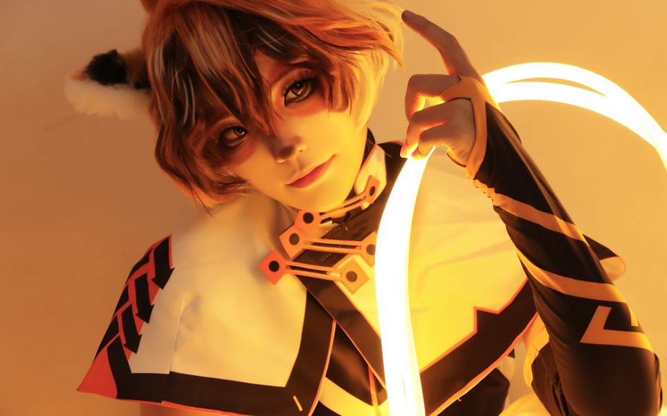 明日方舟cos明日方舟槐琥cosplay玩cosplay过程正片